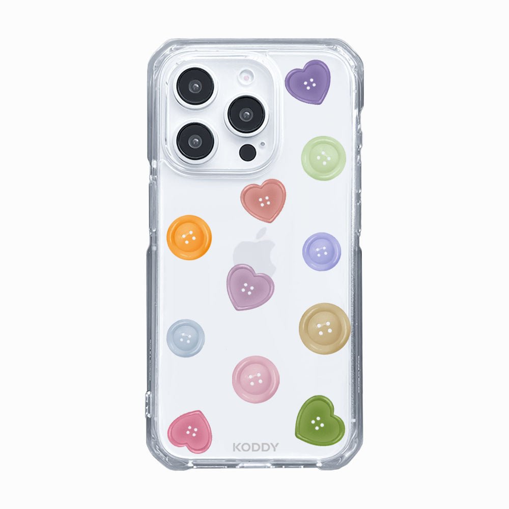 Autumn Coloured Buttons Phone Case