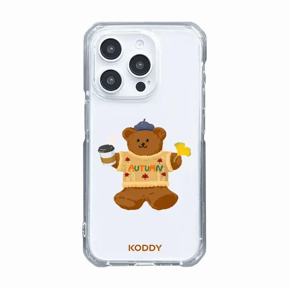 Autumn Teddy Bear Phone Case