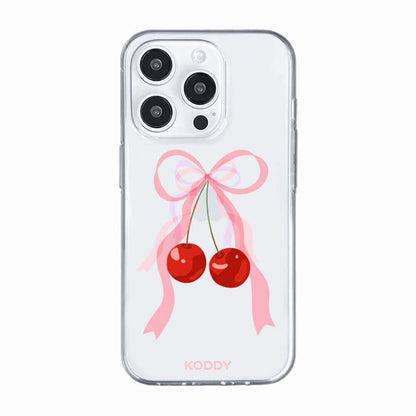 Big Cherry Ribbon Phone Case