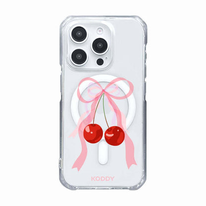 Big Cherry Ribbon Phone Case