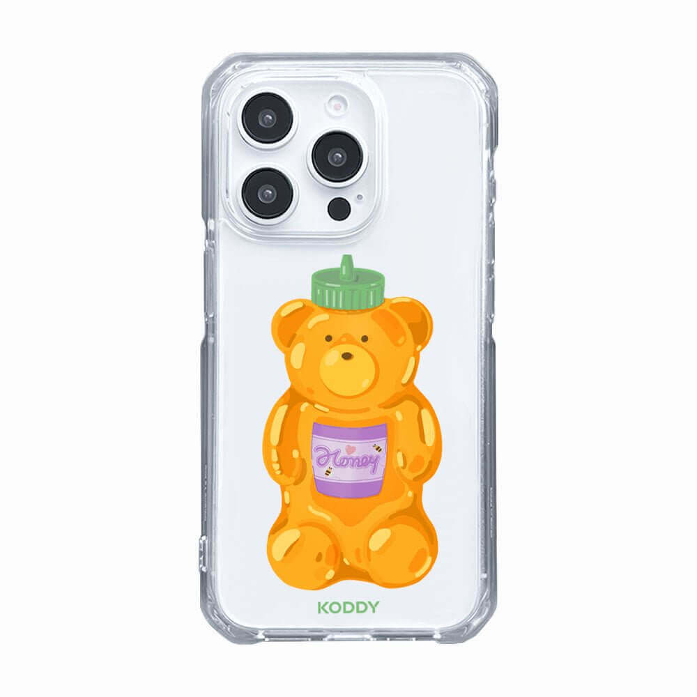 Big Honey Bear Bottle Phone Case