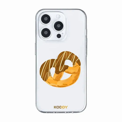 Chocolate Drizzle Pretzel Phone Case