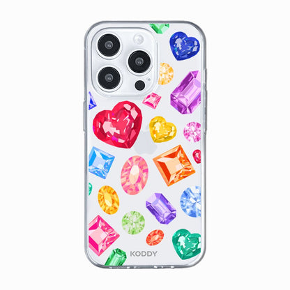 Colourful Gem Stone Phone Case