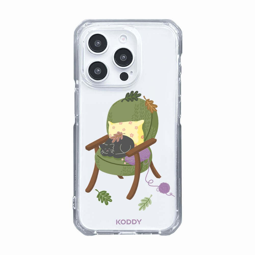 Cozy Sofa Cat Phone Case