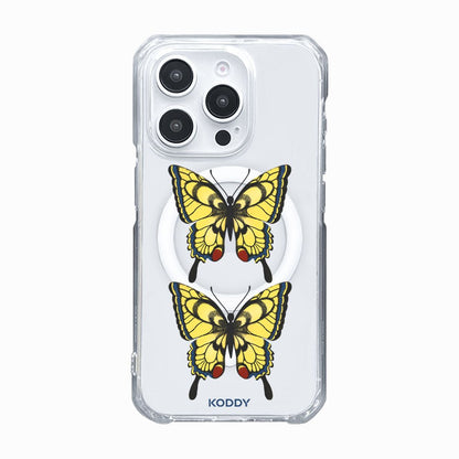 Double Swallowtail Butterflies Phone Case