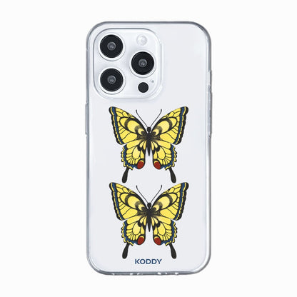 Double Swallowtail Butterflies Phone Case