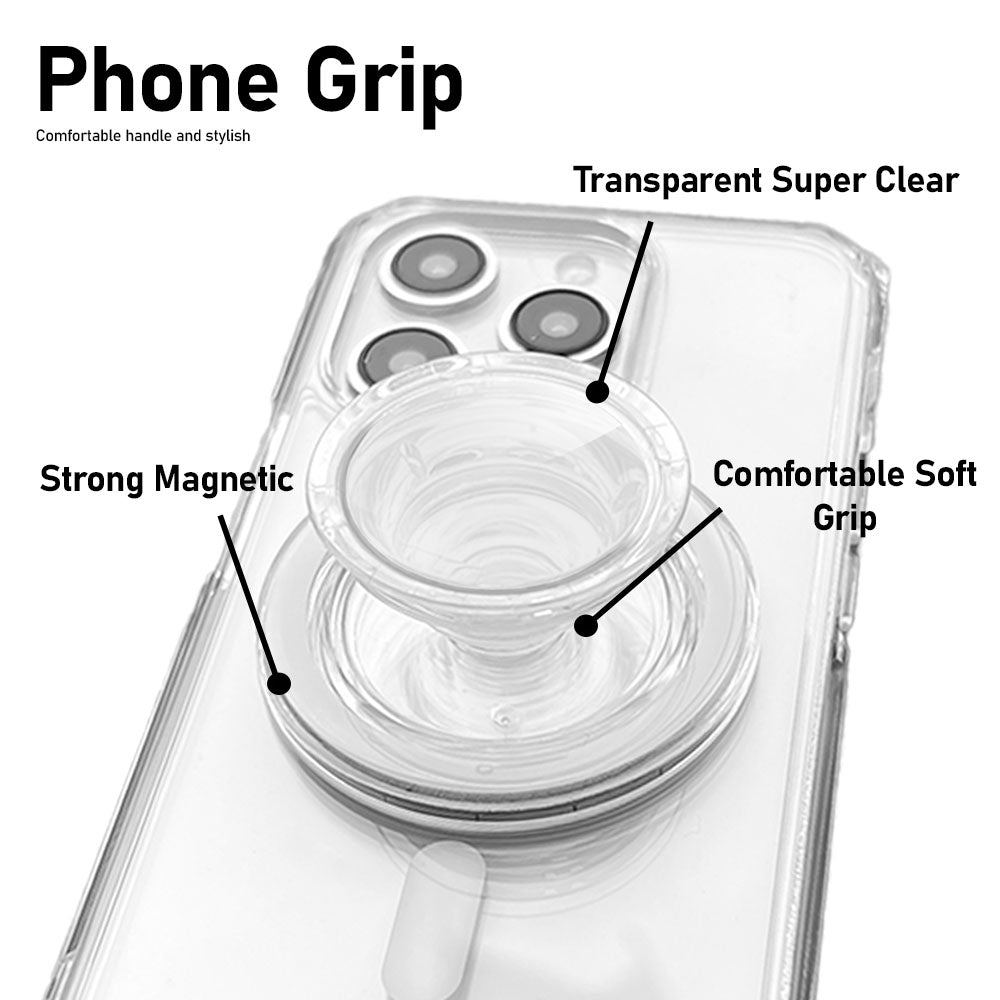 Emerald Gemstone MagSafe Phone Grip