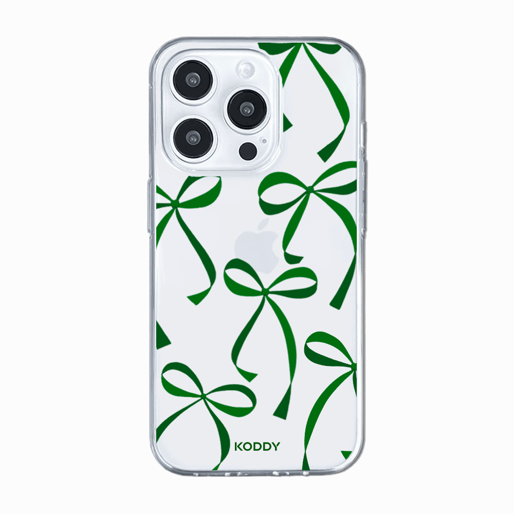 Green Ribbon Bows Phone Case