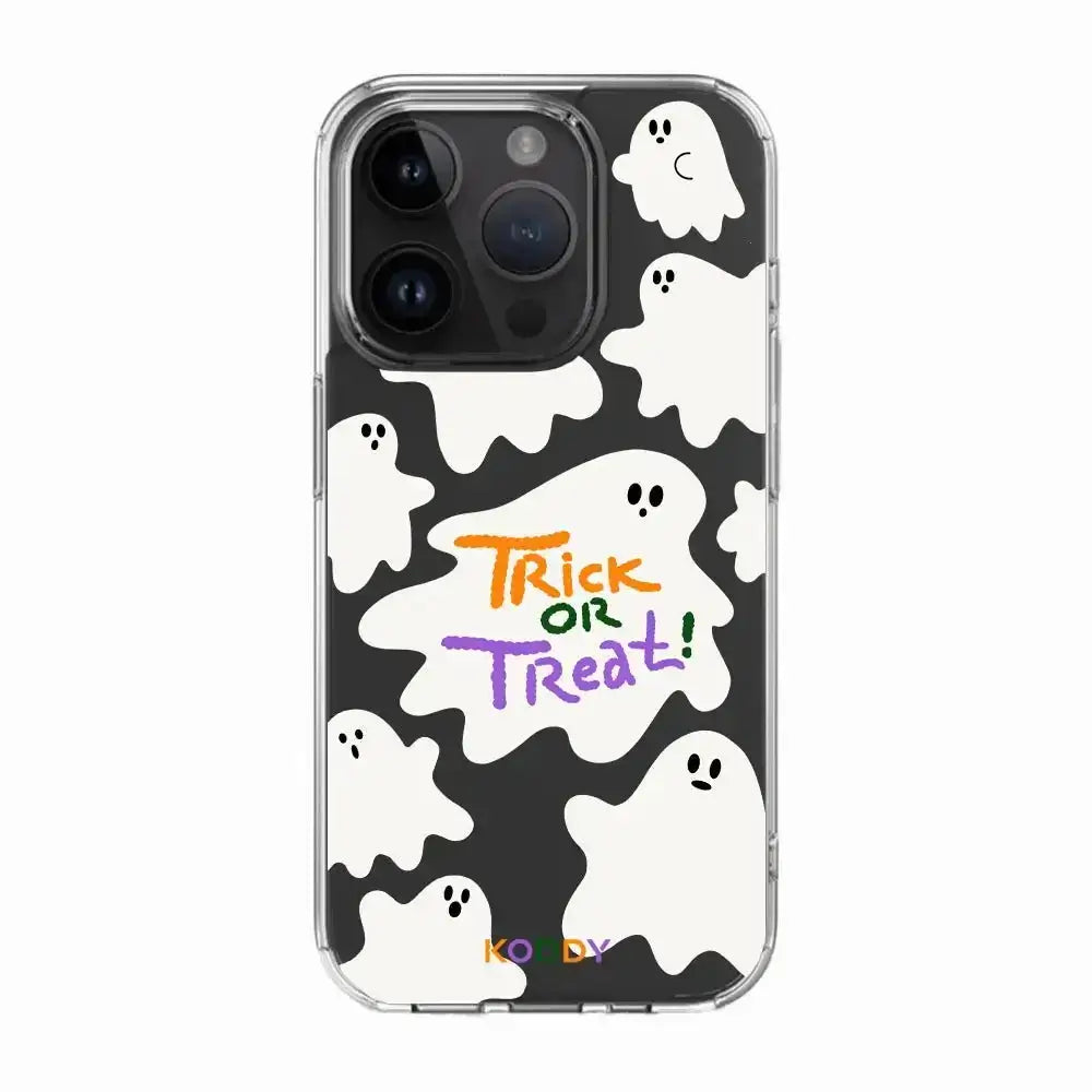 Halloween Trick Or Treat Ghost Phone Case