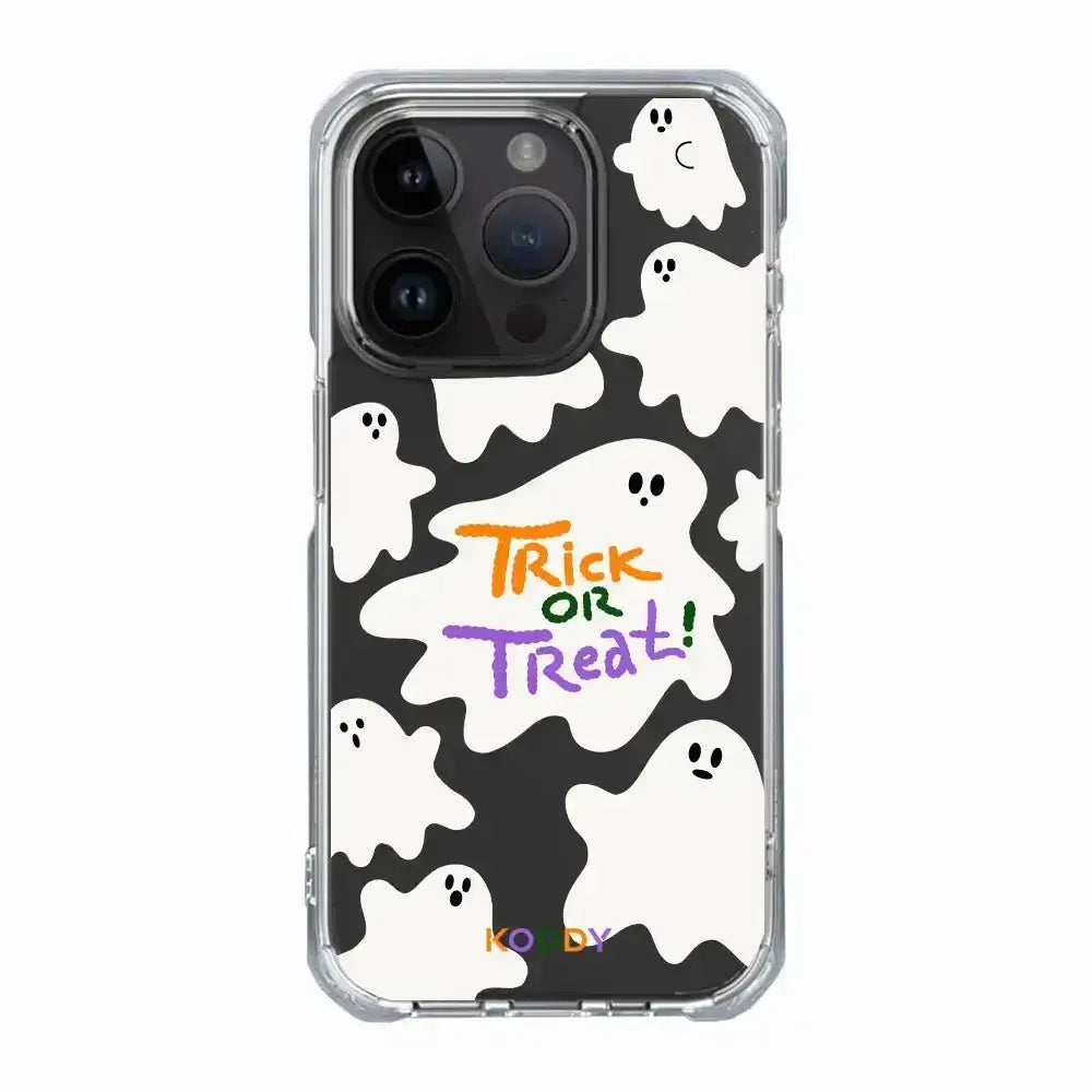 Halloween Trick Or Treat Ghost Phone Case