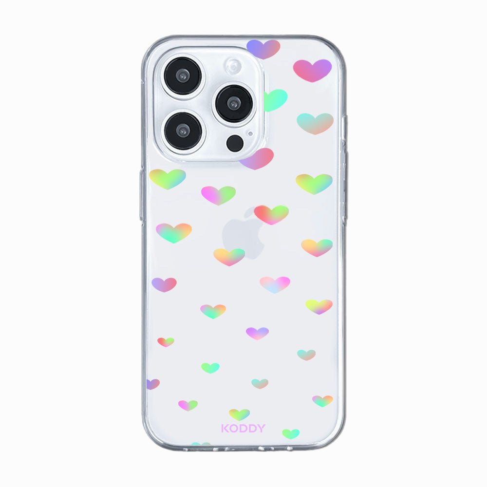 Hologram Hearts Phone Case - KODDY