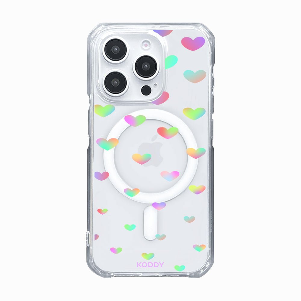 Hologram Hearts Phone Case - KODDY