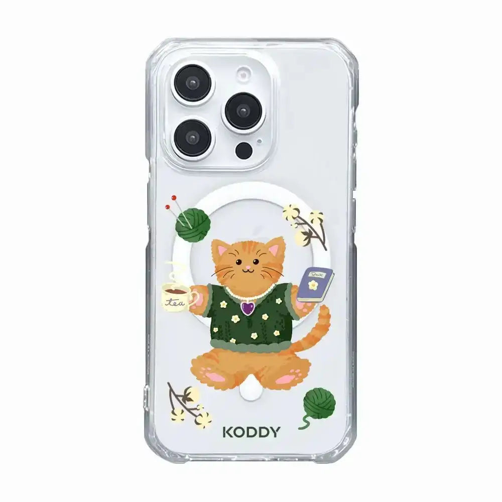 KODDY's Cute Cheese Cat Phone Case