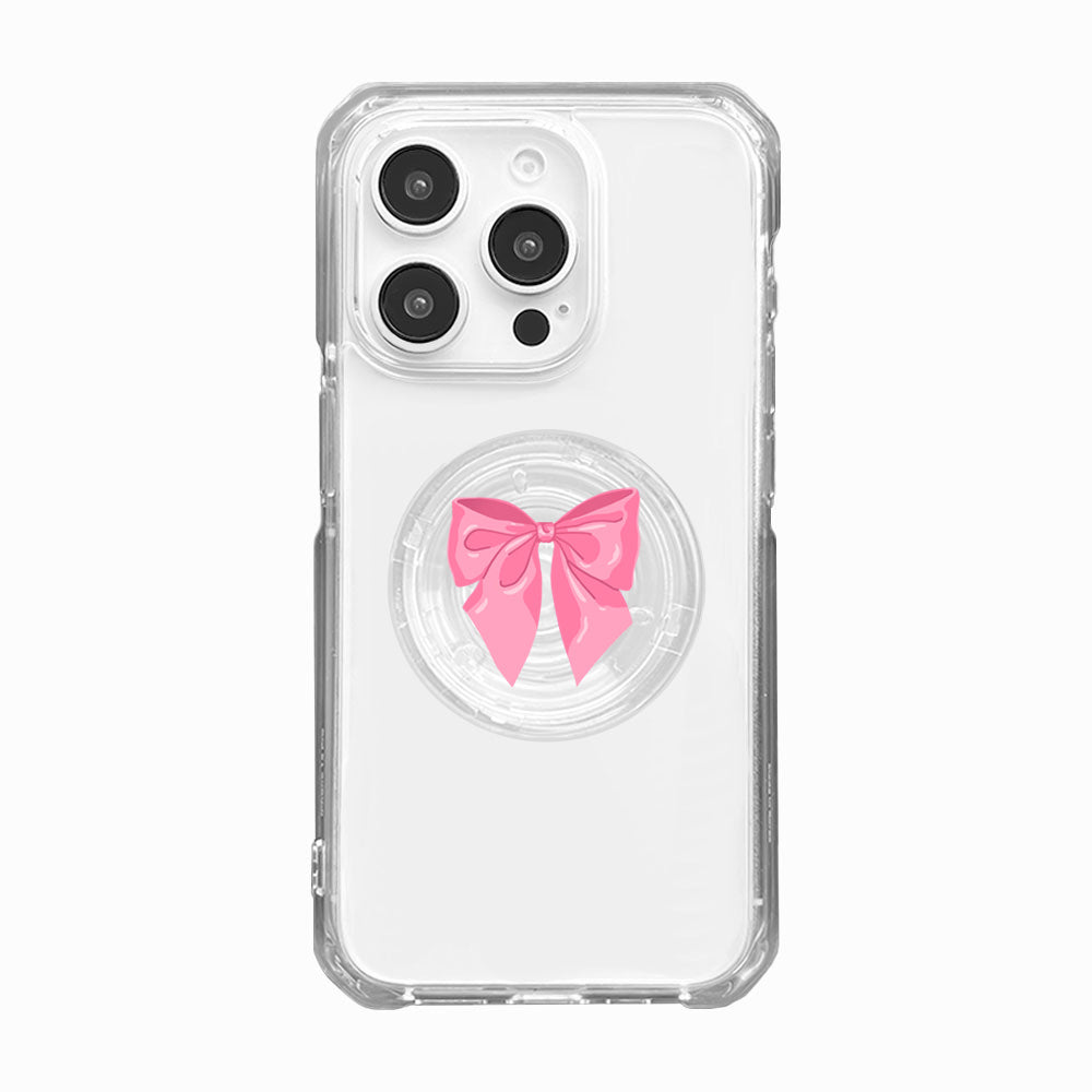 Pink Ribbon Basic Phone Grip - KODDY