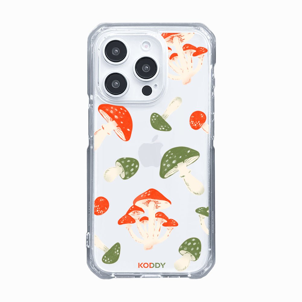 Red & Green Mushrooms Phone Case