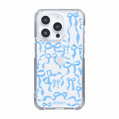 Sky Blue Ribbon Bows Phone Case