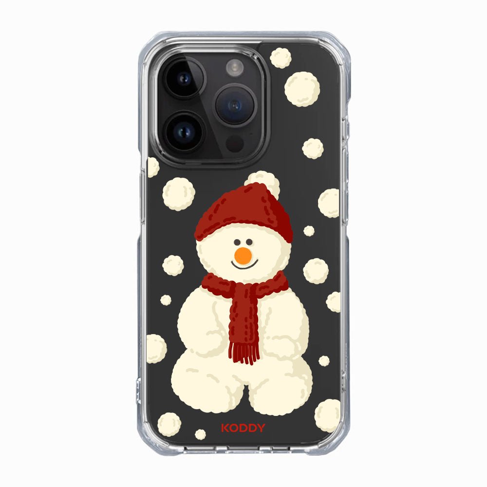 Snowman in Red Phone Case