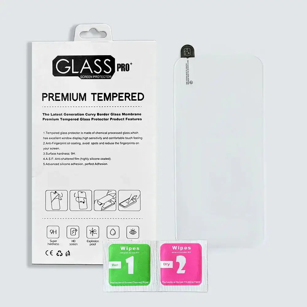 Transparent 9H Premium Tempered Glass Pro Screen Protector For iPhone