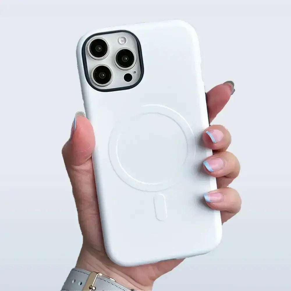 White MagSafe Tough Phone Case