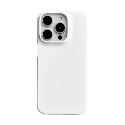 White Slim Hard Phone Case